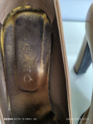 Zapatos tacón Jaime Mascaró marrones