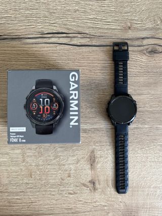 Garmin Fenix 8 47mm edición Zafiro y Titanio.