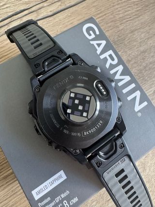 Garmin Fenix 8 47mm edición Zafiro y Titanio.