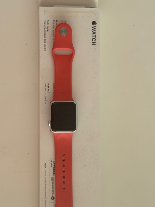 Apple Watch Series 1 Correa Roja