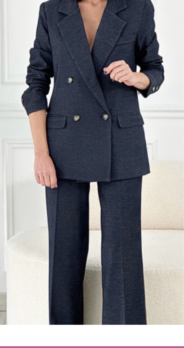 americana Carlota & Co. azul denim es una pasada