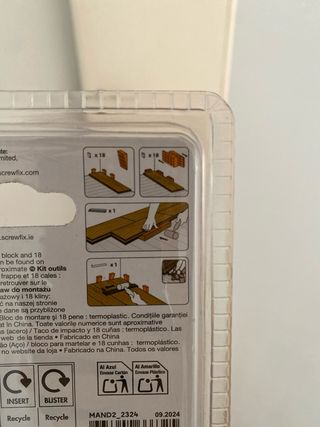 Kit instalación suelo laminado 