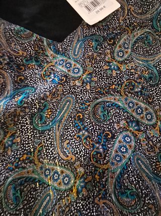 Blusa Naf Naf M - Paisley