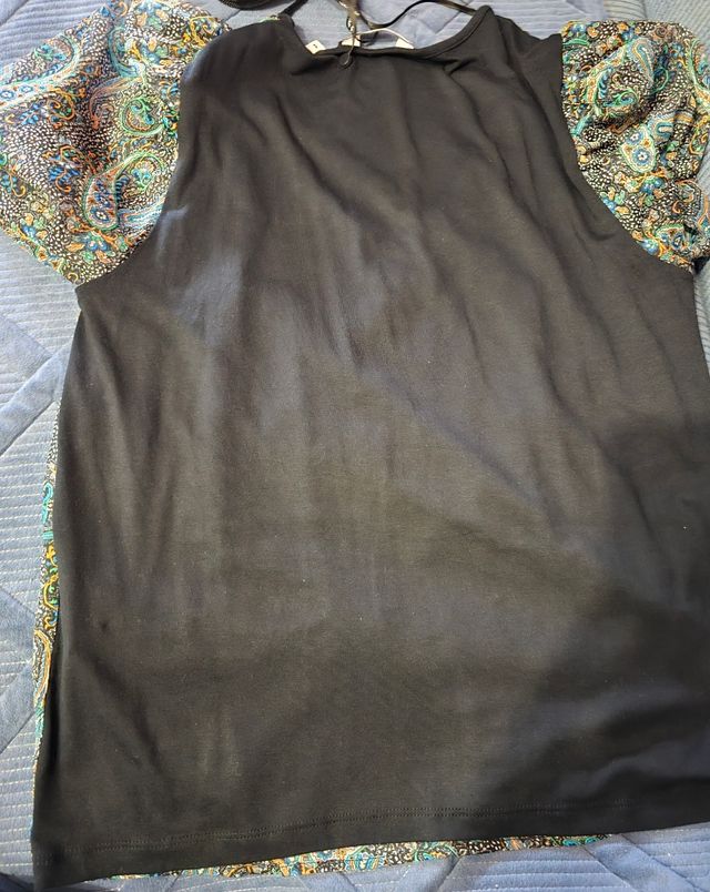 Blusa Naf Naf M - Paisley