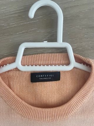 Jersey Cortefiel rosa - Talla S