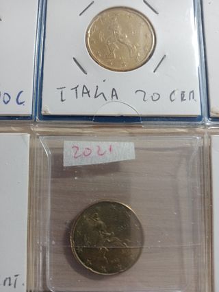 Monete Euro Italia cent