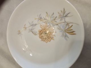 Juego postre porcelana vintage