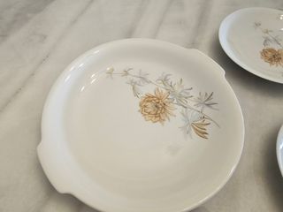 Juego postre porcelana vintage