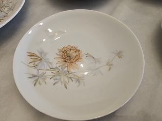 Juego postre porcelana vintage