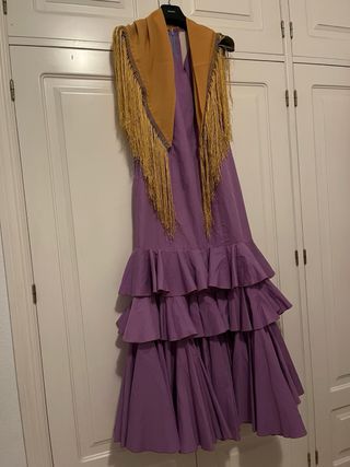 Traje Flamenca - morado