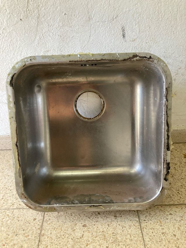 Fregadero acero inoxidable usado