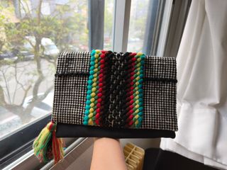 Bolso mano multicolor | Fiesta