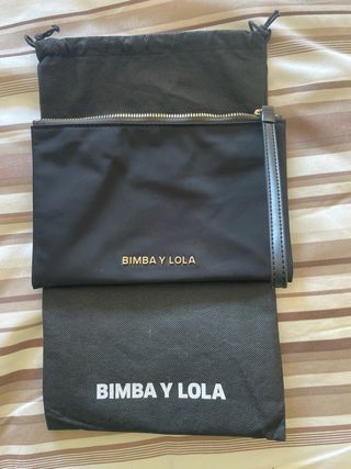 Portadocumentos Bimba y Lola negro