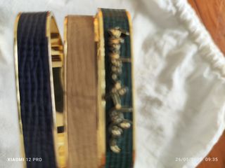 Pulseras Bimba y Lola - Azul, Verde y beige 