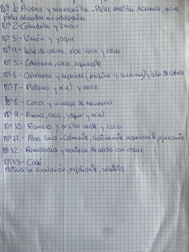 Jabones artesanos y veganos OFERTA 6€