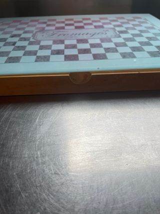 Tabla quesos madera - Cuchillos