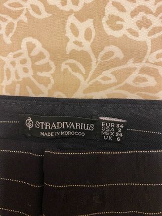 Pantalones rayas Stradivarius 