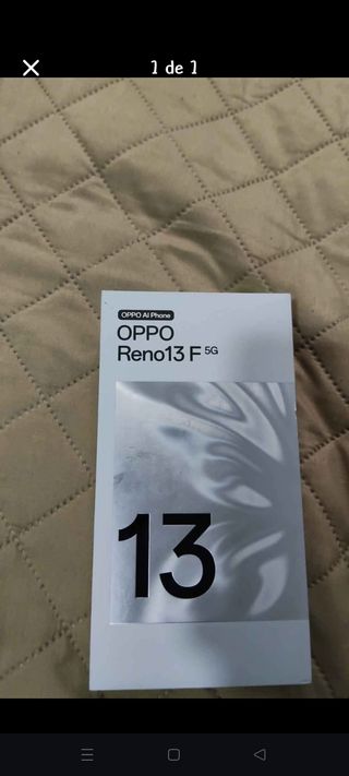 Oppo reno 13f 16 gb de ram  y 256gb