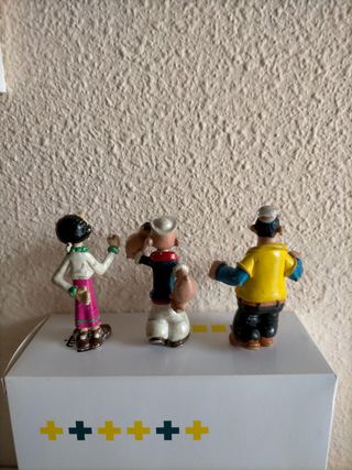 Olivia , Popeye y Brutus - Figuras PVC