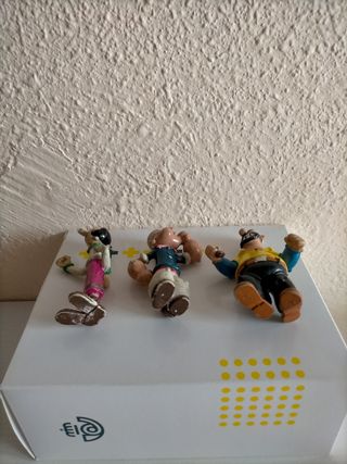 Olivia , Popeye y Brutus - Figuras PVC