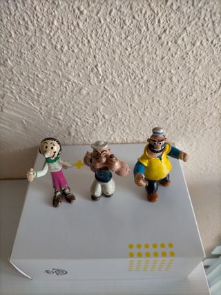 Olivia , Popeye y Brutus - Figuras PVC