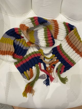 Sciarpa lana multicolor