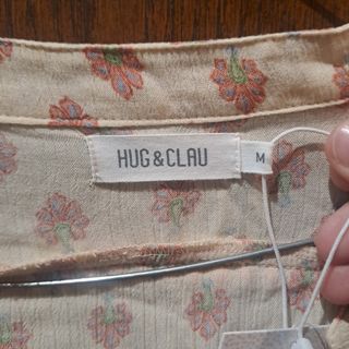 Vestido Hug&Clau beige talla M
