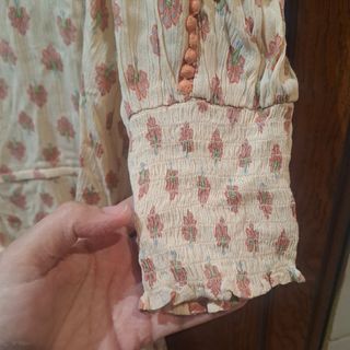 Vestido Hug&Clau beige talla M