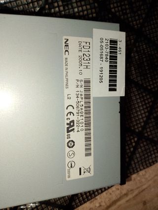 Disquetera NEC 3.5" PC