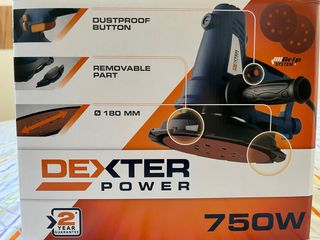 Lijadora Dexter 750W - 180mm