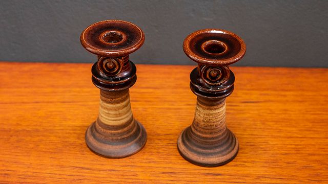 Candelabro danés vintage mid-century