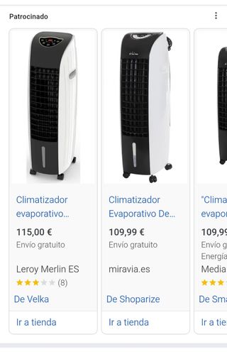 Climatizador evaporativo PURLINE Rafy 71