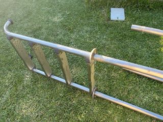 Escalera piscina metal - 4 peldaños