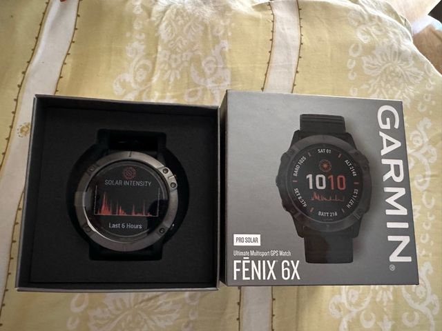 Garmin Fenix 6X Pro Solare - Nero