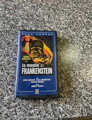 VHS La Moglie di Frankenstein
