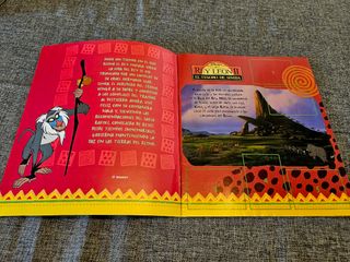 Álbum Rey León II Panini año 1999