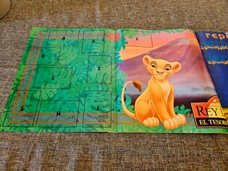 Álbum Rey León II Panini año 1999