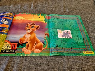 Álbum Rey León II Panini año 1999