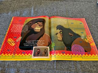 Álbum Rey León II Panini año 1999