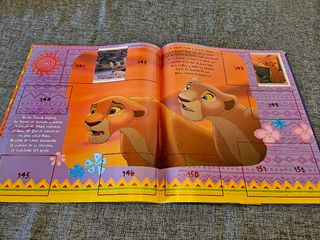 Álbum Rey León II Panini año 1999