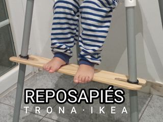 Reposapiés para Trona Antilop de Ikea 