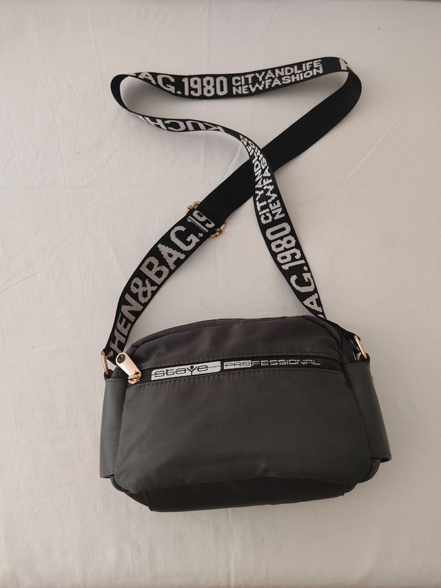 Bolso bandolera verde oliva