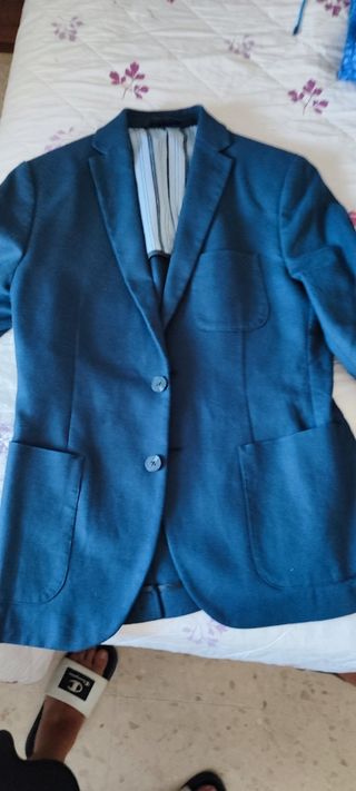 Americana azul marino