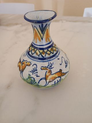 Jarrón Talavera antiguo