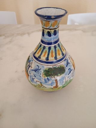 Jarrón Talavera antiguo