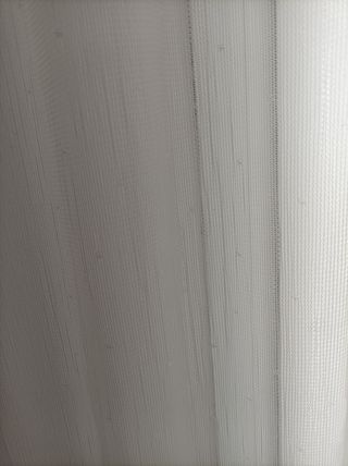Barra cortina metal gris - 140cm