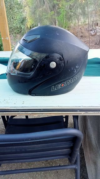 Casco integral leopard