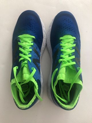 Zapatillas New Balance 41- Azul/Verde. SIn uso.