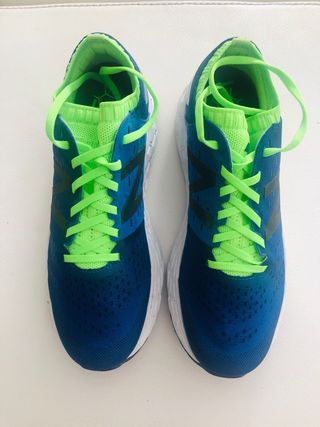 Zapatillas New Balance 41- Azul/Verde. SIn uso.