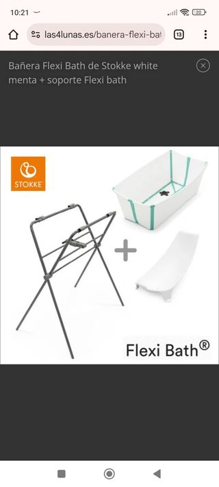 Bañera Stokke Flexi Bath + soporte